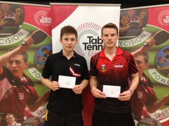 Winner - Gavin Maguire (right), Runner-up - Alex Ramsden (left)
