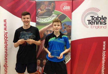Winner - Callum Evans (left) & Runner-up - Calum Morrison (right)