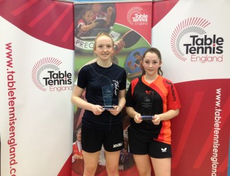 Winner - Beth Roberts (right) & Runner-up - Emily Bolton (left)